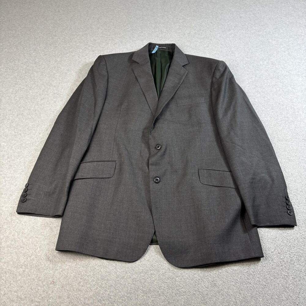 Richard James Savile Row Wool Jacket Men 46R Gray Blazer Heritage Quiet Luxury